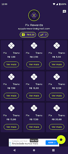 Pix Rewards Screen 3