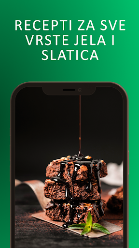 Android application Recepti za razna jela i kolače screenshort