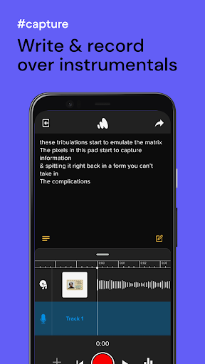 Android application Offtop Rap Studio & Song Maker screenshort
