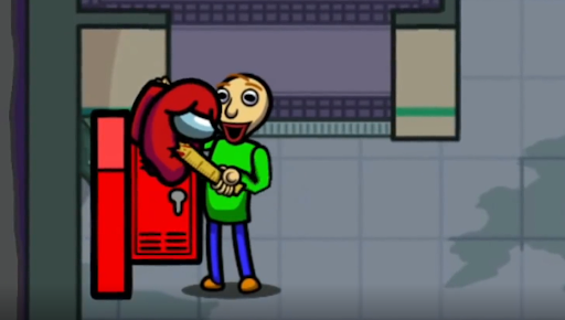 Horror Baldi Among Teacher Us New Baldi Mode