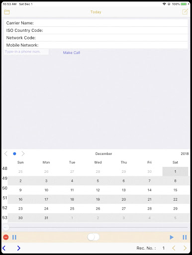 CallPhoneCall - Telephone Memo
