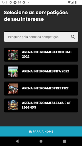 Arena Intergames Screen 2