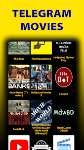 Telegram Movies - HD movie app