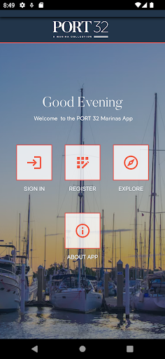 Android application PORT 32 Tampa screenshort
