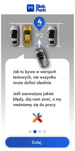 Android application BlokPark V0.7 Alpha screenshort