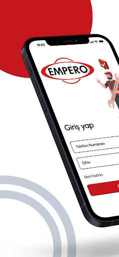 Android application Empero Servis screenshort