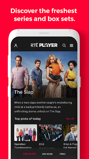 Android application RTÉ Player screenshort