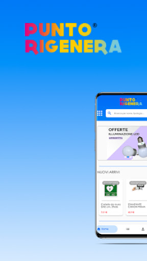 Android application Punto Rigenera screenshort