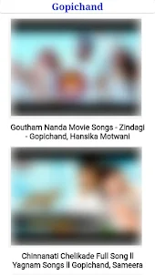 Gopichand All Video Songs