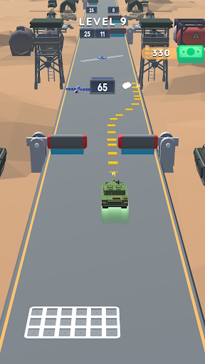 Tank Gun Run 3D - Tank Game