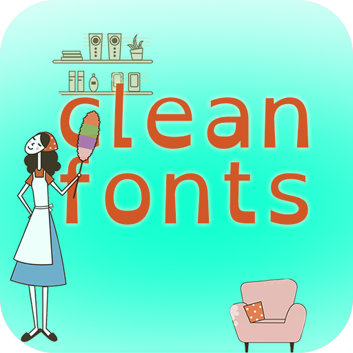 Clean Fonts  Icon