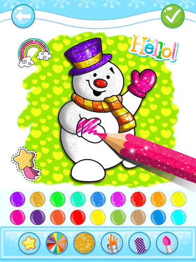 Christmas Coloring Game - Learn Colors screenshots 17