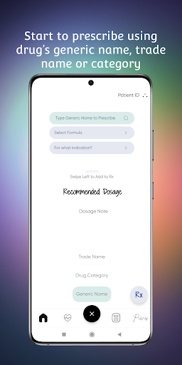 Android application Tratta: Prescribe soundly screenshort