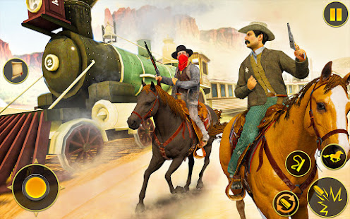 Cowboy Horse Riding Simulation : Gun of wild west 5.0 Screenshots 8