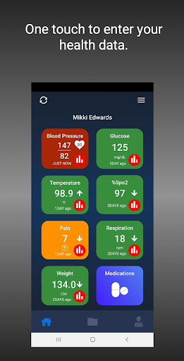 Android application TelecareUS screenshort