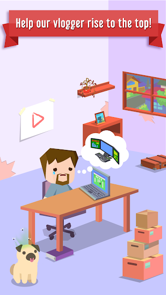 Vlogger Go Viral: Tuber Life 2.43.40 APK + Мод (Unlimited money) за Android