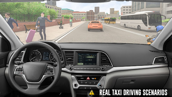 Taxi Sim 3D Car Taxi Simulator Varies with device APK screenshots 3