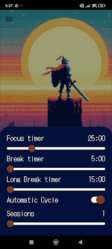 Knight Timer Screen 3