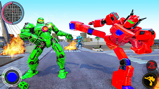 Air Robot Tornado Transforming - Robot Games  screenshots 4