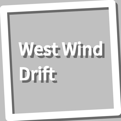 Book, West Wind Drift logo