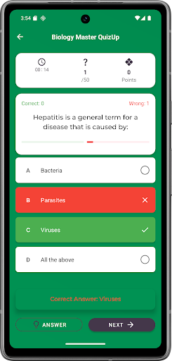 Biology QuizUp Practice screenshot 7