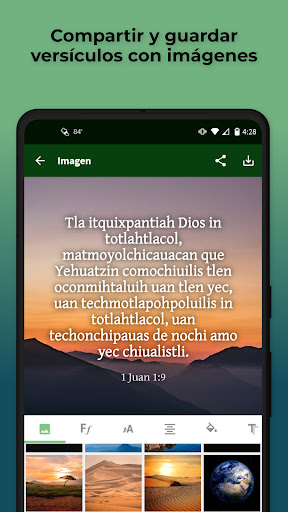 Náhuatl Zacatlán Bible Screen 3