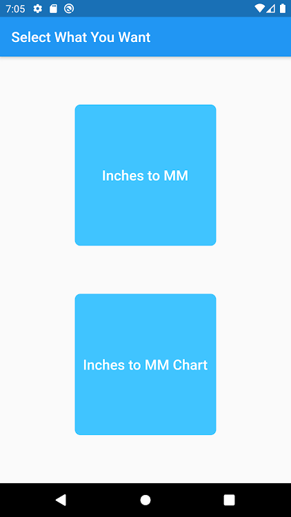 Inches To MM Chart - 1.0.0 - (Android)