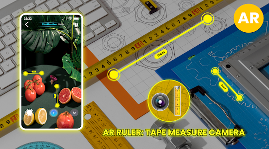 AR Ruler: Tape Measure Camera