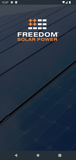 Android application Freedom Solar Power screenshort