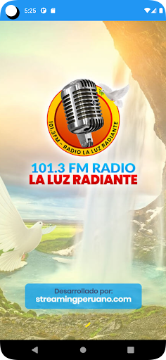 Android application Radio La Luz Radiante Perú screenshort