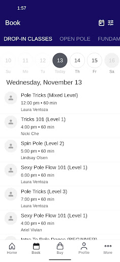 Dollhouse Pole Dance MPLS Screenshot 2 - AppWisp.com