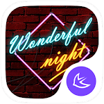 Cover Image of Download Stylish Night theme for APUS  APK