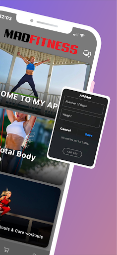 MADFITNESS Screen 2