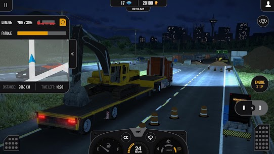 Truck Simulator PRO 2 MOD APK (أموال غير محدودة) 4