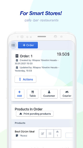 Android application Ritapos - Pos solution screenshort