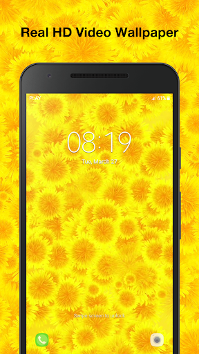 Dandelion Live Wallpaper Screen 3