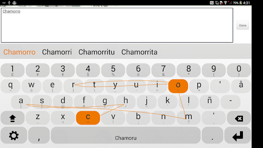 Chamoru Keyboard Plugin