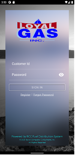 Android application Loyal Gas Inc screenshort