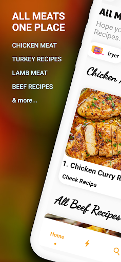 Screenshot of Meat Food Recipes - Offline