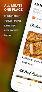 Meat Food Recipes - Offline
