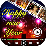 Happy New Year Video Maker - Music Slideshow Maker icon