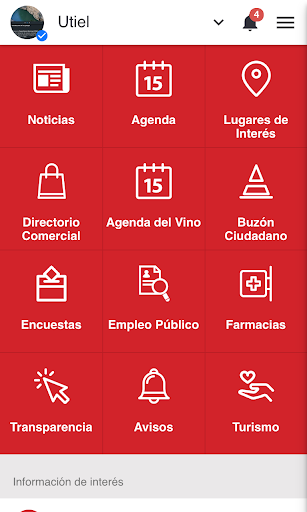 Android application Utiel screenshort