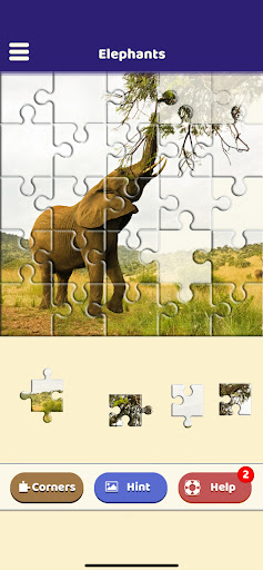 Elephant Love Puzzle Screen 3