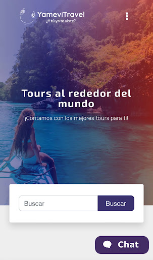 Android application Yamevitravel screenshort
