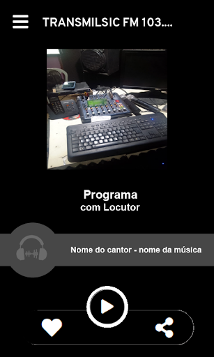 Transmilsic fm 103.1 Screen 2