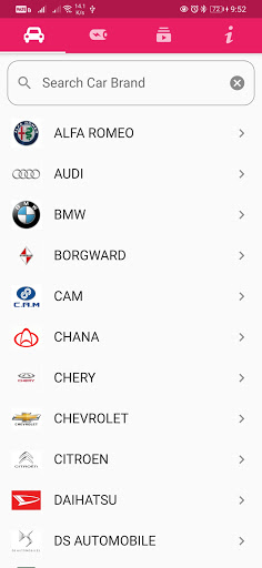 My Car Battery Screen 2