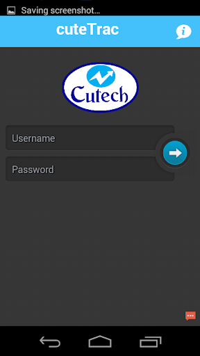 cuteTrac Screen 2