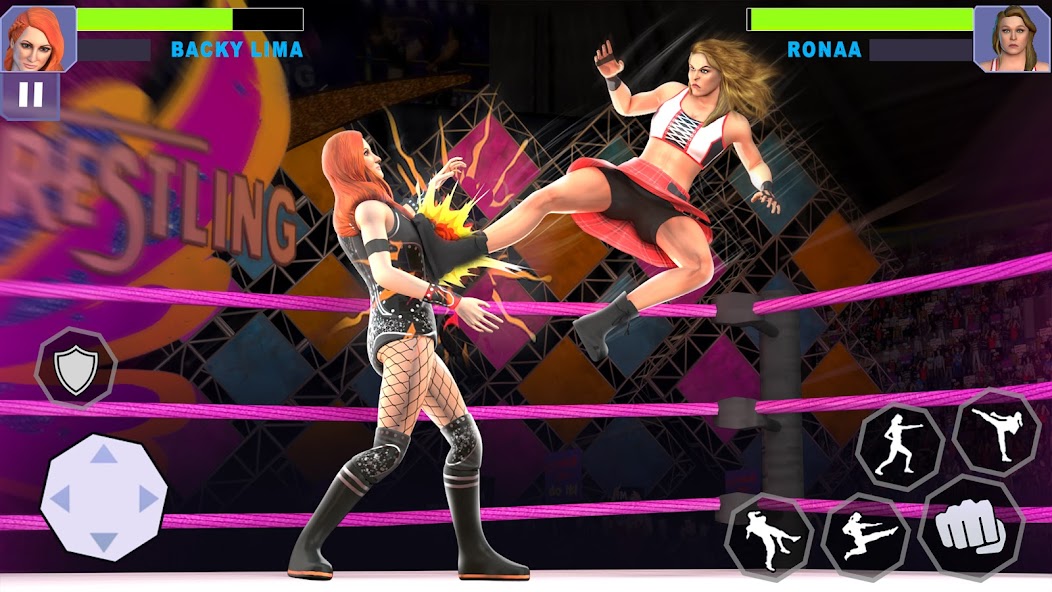 Women Wrestling Rumble: Backyard Fighting 1.4.9 APK + Mod (Unlimited money / Unlocked) for Android