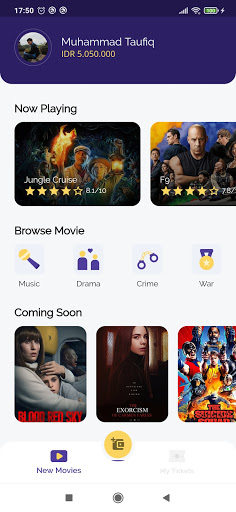 Android application Flutix screenshort