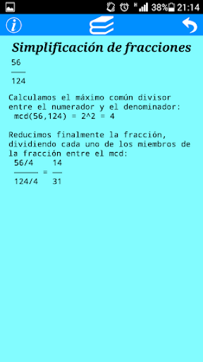 Fracciones Screen 3